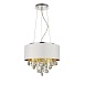 Светильник подвесной ST-Luce Хром/Белый, Золотистый, Прозрачный E14 4*40W SL1350.503.04 - фото