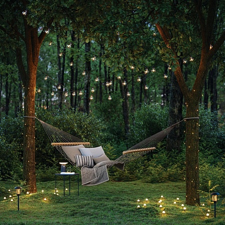 Гирлянда Feron CL25-25 Белт-лайт 230V черный IP65 25м - фото