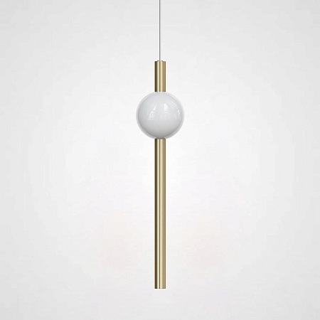 Подвесной Светильник Broom Orion Globe Light Gold D L600 Imperiumloft 186663-22 - фото
