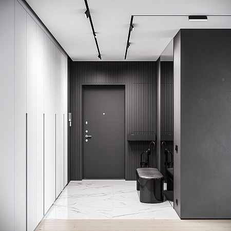 Трековый светильник 12W 4200K Kos чёрный Slim Magnetic 85085/01 Elektrostandard - фото