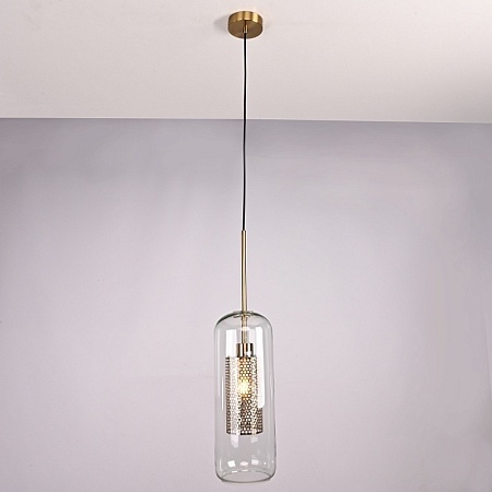 Подвесной Светильник Catch F Cylinder Silver D12 Imperiumloft 186720-26 - фото