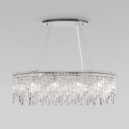 Подвесной светильник Eurosvet 60159/10 хром - фото