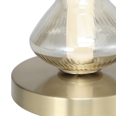 Прикроватная лампа ST-Luce золото/коньячный LED 1*12W 3000K SL6136.214.01 - фото