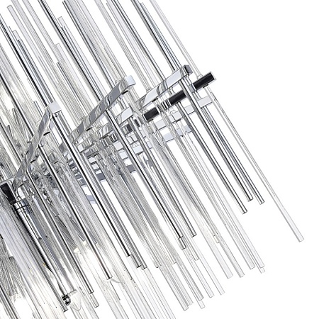 Люстра подвесная ST-Luce Хром/Прозрачный, Хром E14 8*40W SL1628.103.08 - фото