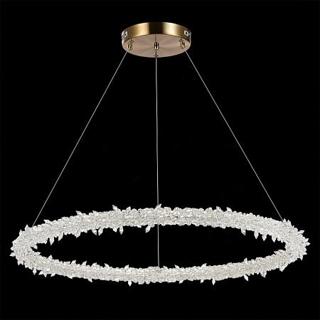 Люстра подвесная ST-Luce Золотистый/Прозрачный LED 1*73W 3000 - 6500K SL6105.213.01 - фото