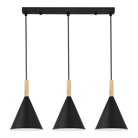 Светильник подвесной Черный/Черный E27 3*40W SLE1255-403-03 - фото