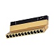 Магнитный трековый светильник Золотистый LED 1*12W 3000K 450Lm Ra>90 36° IP20 L220xW22x ST805.236.12 - фото