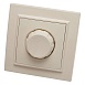 Выключатель диммирующий, STEKKER, PSW10-9006-02, 250В, 650W, серия Эрна,слоновая кость - фото