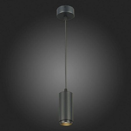 Светильник подвесной Zoom Черный LED 1*10W 4000K 1 000Lm Ra>80 15-60° IP20 D59xH130 170 ST600.443.10 - фото