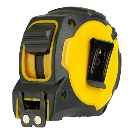 Рулетка, 7,5 м х 25 мм, магнит, II класс точности, двухстороннее нанесение, STEKKER MTS-87-P - фото