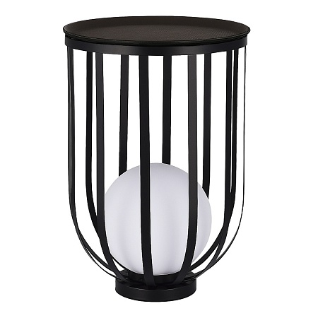 Светильник настольный ST-Luce Черный/Белый E27 1*60W SL6129.404.01 - фото