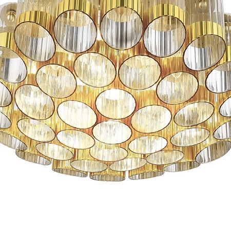 Светильник потолочный ST-Luce Латунь/Латунь, Прозрачный E14 19*60W SL1662.302.19 - фото