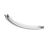 Коннектор радиусный R300 Exility встраиваемый белый