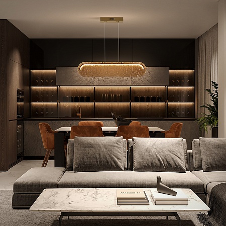 Подвесной светильник Freya Eclat FR6182PL-L18BS - фото