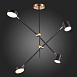 Светильник потолочный ST-Luce Черный, Латунь/Черный LED 4*5W 3000K SL1604.432.04 - фото
