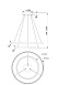 Подвесной светильник Maytoni Rim MOD058PL-L74B4K - фото