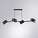 Люстра на штанге Arte Lamp SEBASTIAN A7051SP-4BK - фото
