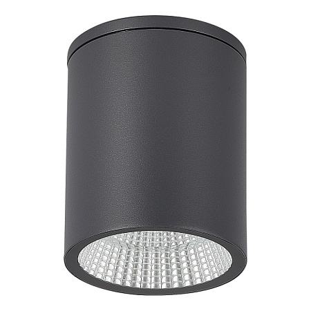 Светильник уличный потолочный ST-Luce серый/белый LED 1*12W 3000K/4000K/6500K SL9514.712.01 - фото
