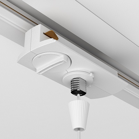 Коннектор для трека Unity белый - фото