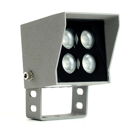 Светодиодный светильник ландшафтно-архитектурный Feron LL-896  AC220-240 9W зеленый IP66 квадрат - фото