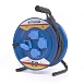 Удлинитель на металлической катушке 4-местный с/з Stekker, PRF02-41-50, 50м, 3*2,5, серия Professional, синий - фото