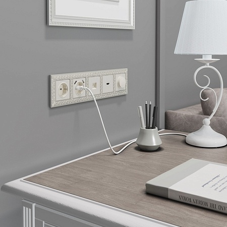 Диммер перламутровый рифленый WL13-DM600 - фото