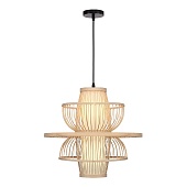 Светильник подвесной ST-Luce Древесный/Белый E27 1*40W SL6241.513.01