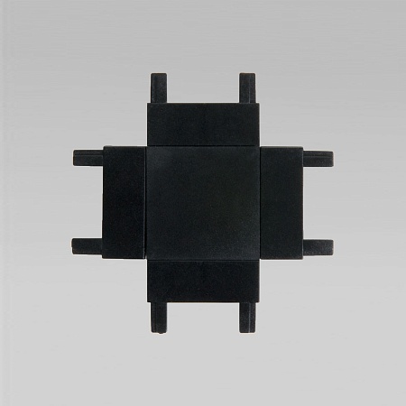 Четырёхсторонний соединитель для накладного шинопровода Flat Magnetic 85003/00 Elektrostandard - фото