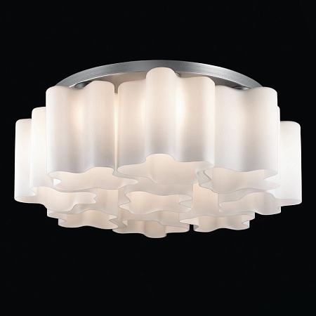 Люстра потолочная ST-Luce Серебристый/Белый E27 9*60W SL116.502.09 - фото
