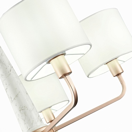 Светильник подвесной ST-Luce Матовое золото/Белый E14 5*40W SL1163.203.05 - фото