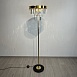 Торшер Rh 1920S Odeon Clear Glass Floor Lamp Gold Imperiumloft 241415-22 - фото