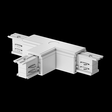 Коннектор Т-образный левый Trinity белый - фото