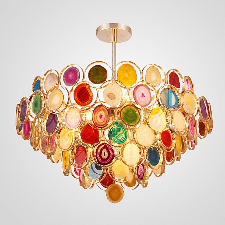 Люстра Tezani Argent Suspension Pendant Lamp 85 Gold D50 Imperiumloft 186184-22 - фото