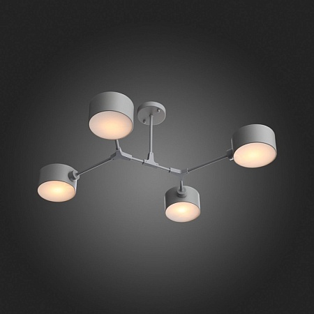 Светильник потолочный Серый/Серый E14 4*60W SLE183702-04 - фото