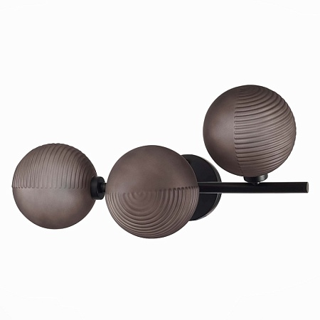 Бра ST-Luce Черный/Дымчатый G9 3*5W SL1184.401.03 - фото