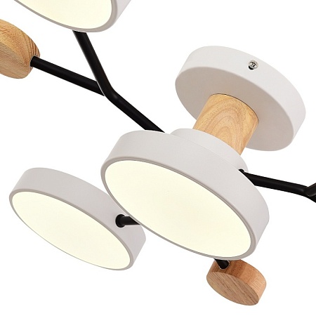 Светильник потолочный Белый/Белый LED 4*12W 3000K/4500K/6000K SLE6006-502-04 - фото