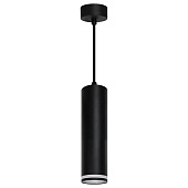 Светильник потолочный Feron ML1708 Barrel LUNA на подвесе  MR16 35W 230V, черный 55*200
