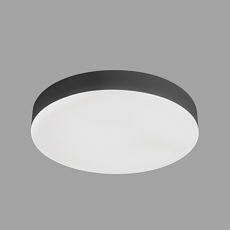 Светодиодный светильник Feron AL266 накладной 12W 4000K черный - фото