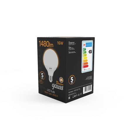 Светодиодная лампа GAUSS 105102116_GAUSS - фото