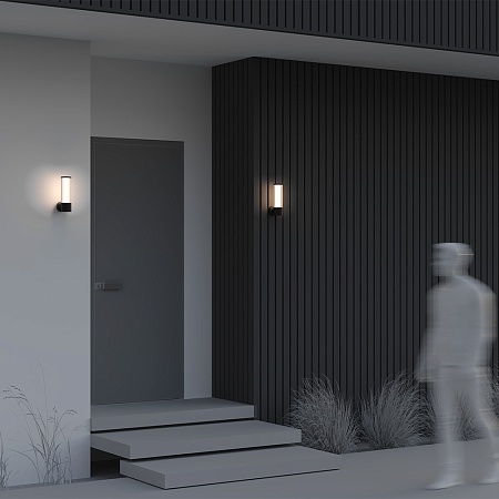 Настенный светильник (бра) Outdoor O593WL-L8B3K - фото