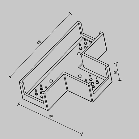 Комплектующие для трековой системы Technical TRA160CT-11B - фото