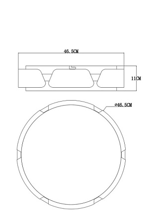 Потолочный светильник Freya Ethan FR6041CL-L92W - фото