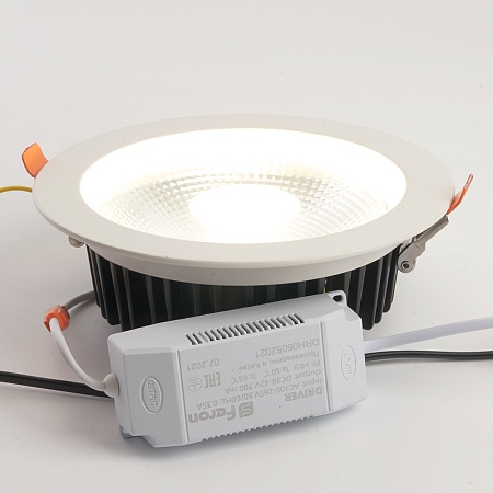 Светодиодный светильник Feron AL251 встраиваемый 30W 4000K белый серия MarketBright - фото