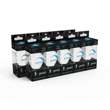 Светодиодная лампа GAUSS 105102307-D_GAUSS - фото