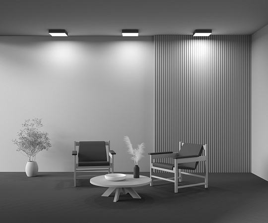 Потолочный светильник Technical Zon C032CL-36W4K-SQ-B - фото