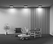 Потолочный светильник Technical Zon C032CL-36W4K-SQ-B - фото