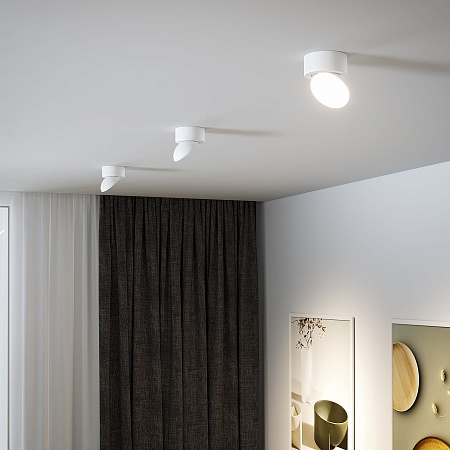 Светильник накладной поворотный светодиодный Smooth 10W 4000K белый 25053/LED Elektrostandard - фото