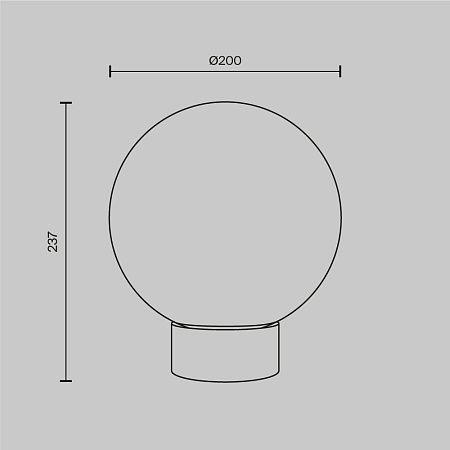 Настольный светильник Maytoni Basic form MOD321TL-01G3 - фото