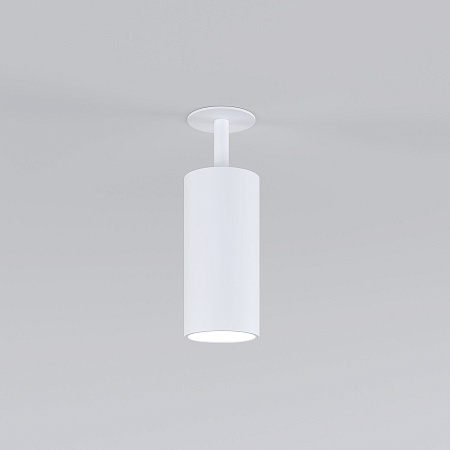 Встраиваемый светодиодный светильник Diffe белый/черный 25066/LED Elektrostandard - фото