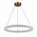 Люстра подвесная ST-Luce Золотистый/Прозрачный LED 1*58W 3000 - 6500K SL6105.203.01 - фото